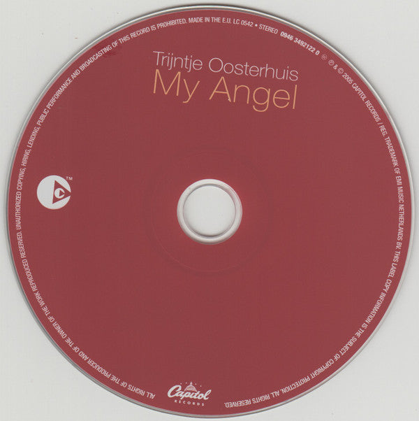 Trijntje Oosterhuis : My Angel (CD, Single, Copy Prot.)