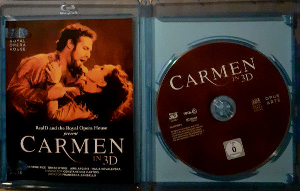 Georges Bizet - Christine Rice, Bryan Hymel, Aris Argiris, Maija Kovalevska, Constantinos Carydis, Francesca Zambello : Carmen In 3D (Blu-ray, 3D)