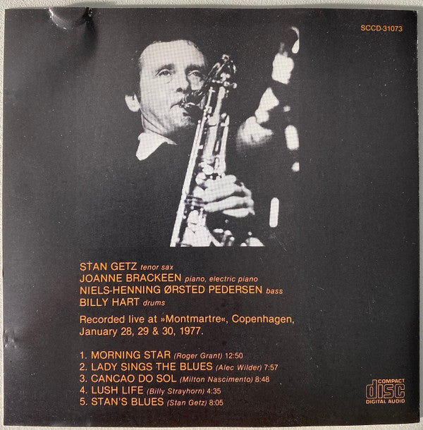 Stan Getz Quartet : Live At Montmartre Vol. 1 (CD, Album)