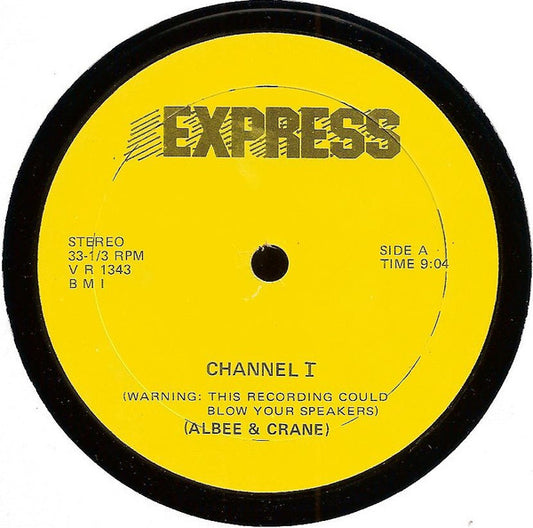Various : Channel 1 (12", Mixed, Unofficial)