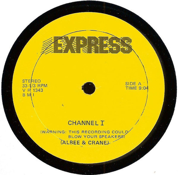 Various : Channel 1 (12", Mixed, Unofficial)