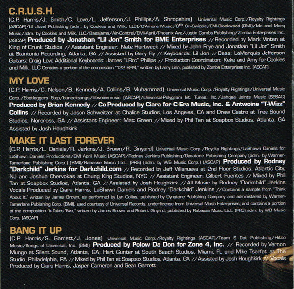 Ciara (2) : The Evolution (CD, Album)