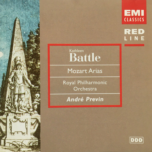 Wolfgang Amadeus Mozart - Kathleen Battle, Royal Philharmonic Orchestra, André Previn : Mozart Arias (CD)