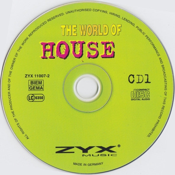 Various : The World Of House (2xCD, Comp)
