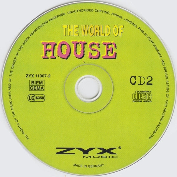 Various : The World Of House (2xCD, Comp)
