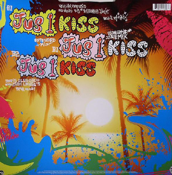Basement Jaxx : Jus 1 Kiss (12", Single)