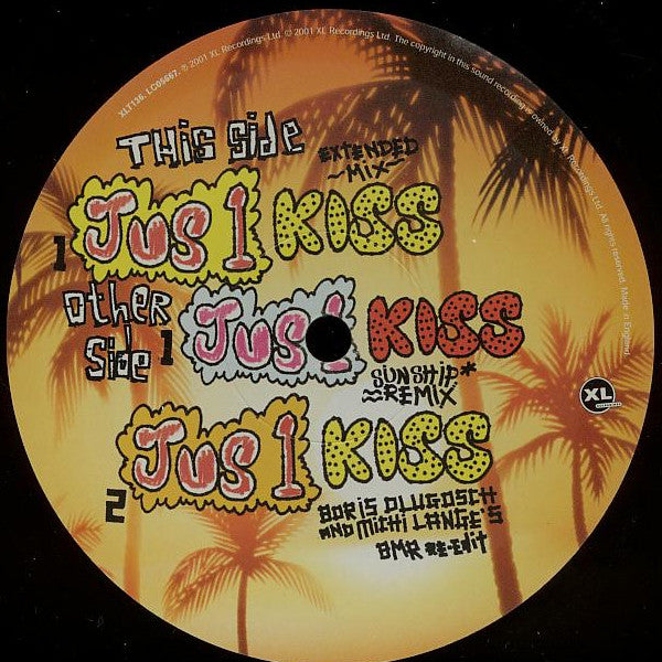 Basement Jaxx : Jus 1 Kiss (12", Single)