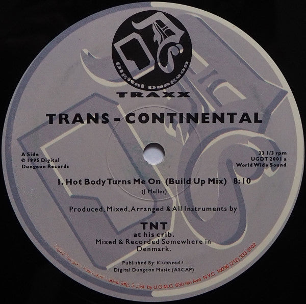 Trans-Continental : Hot Body Turns Me On (12")