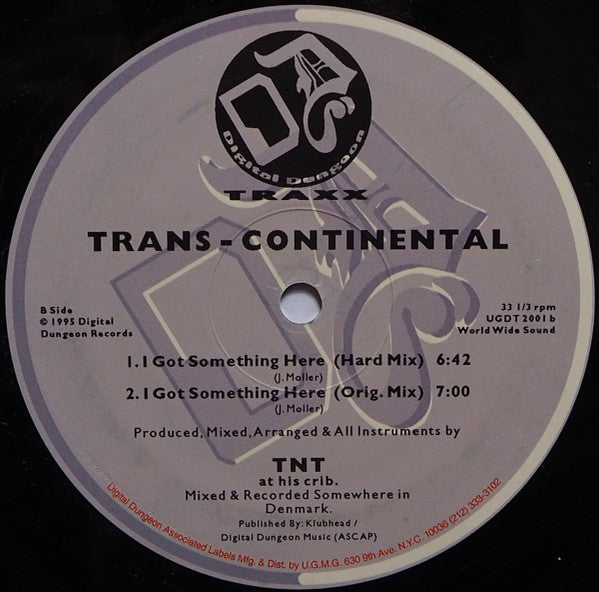 Trans-Continental : Hot Body Turns Me On (12")