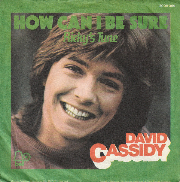 David Cassidy : How Can I Be Sure (7", Single)