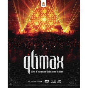 Various : Qlimax 2008 - 22nd Of November Gelredome Arnhem (DVD-V, PAL + CD, Comp, Mixed + Blu-ray + Ltd)