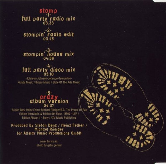 B.G. The Prince Of Rap : Stomp (CD, Maxi)