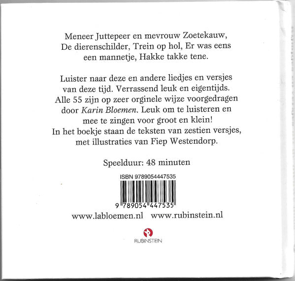 Karin Bloemen : Rijmpjes En Versjes Uit De Oude & Nieuwe Doos (2xCD)