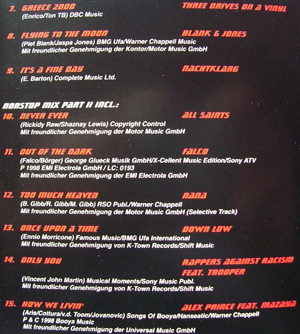 Various : Hit Mix '99 (2xCD, Mixed)