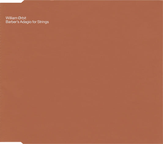 William Orbit : Barber's Adagio For Strings (CD, Maxi)