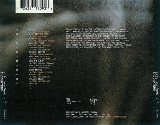 Sofa Surfers : Encounters (CD, Album)