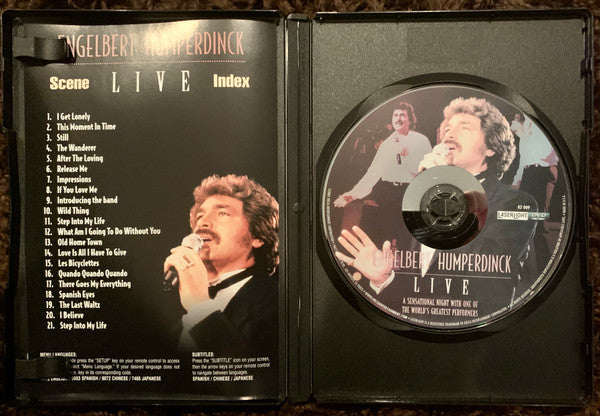 Engelbert Humperdinck : Englebert Humperdinck Live (DVD, NTSC)
