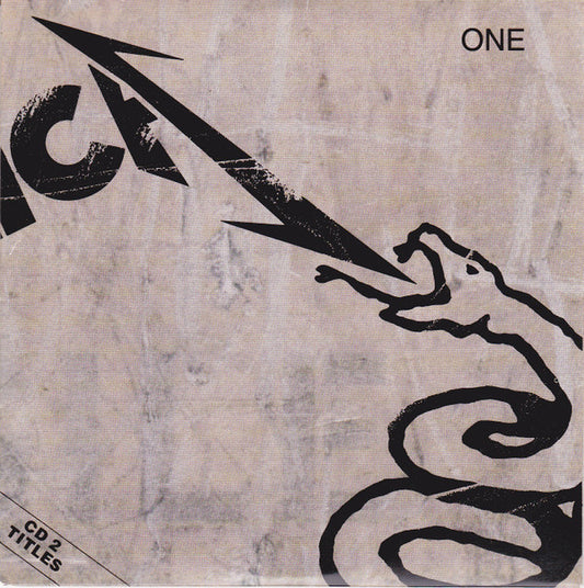 Metallica : One (CD, Single, Car)