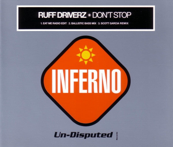 Ruff Driverz : Don't Stop (CD, Single)