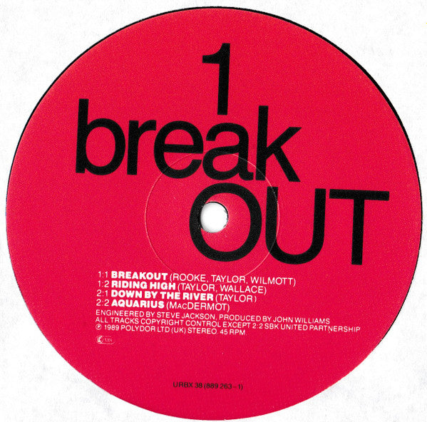 The James Taylor Quartet : Break Out (12", Single)