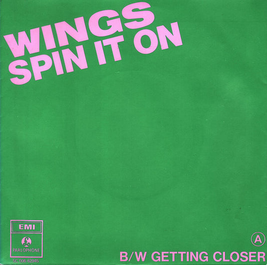 Wings (2) : Getting Closer (7", Single)