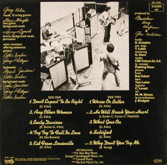 Greg Kihn : Greg Kihn (LP, Album)