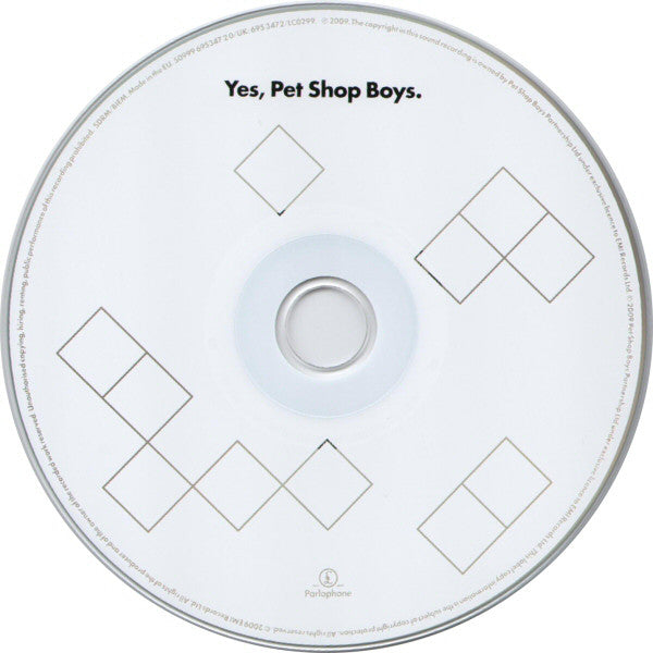 Pet Shop Boys : Yes (CD, Album)