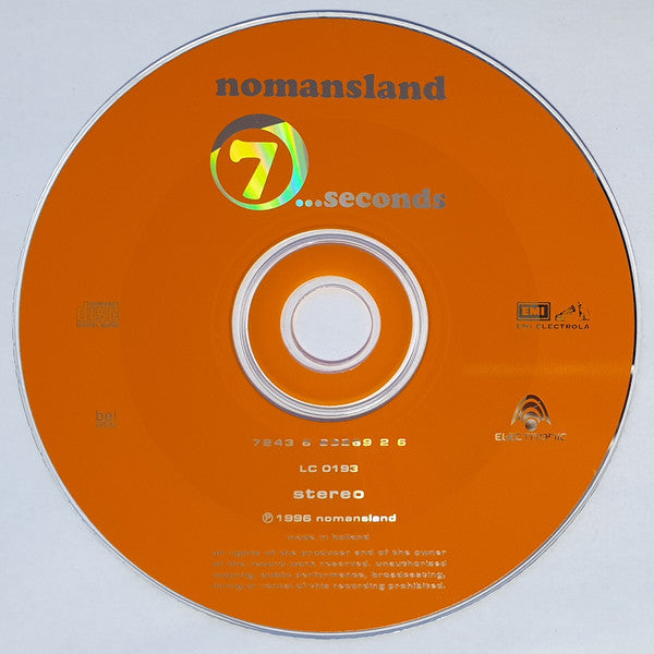 Nomansland : 7 ...Seconds (CD, Maxi)