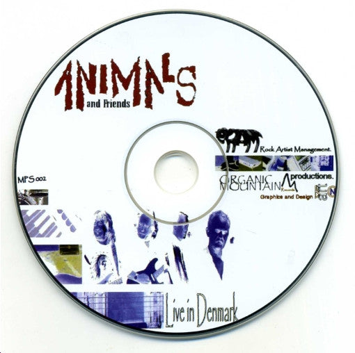 Animals & Friends : Live In Denmark (CD, Album)