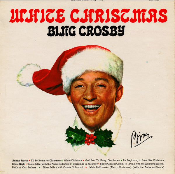 Bing Crosby : White Christmas (LP, Album, RE)