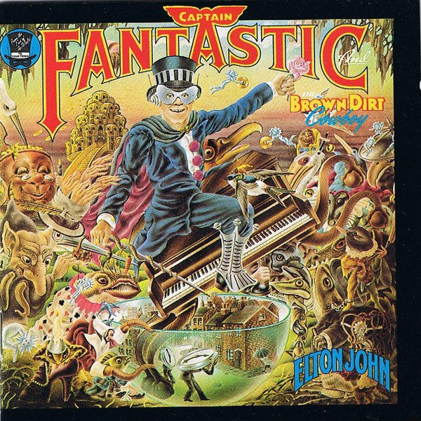 Elton John : Captain Fantastic And The Brown Dirt Cowboy (CD, Album, RE)