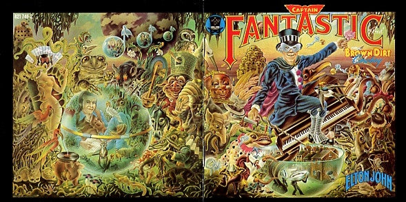 Elton John : Captain Fantastic And The Brown Dirt Cowboy (CD, Album, RE)