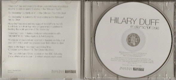 Hilary Duff : Metamorphosis (CD, Album, Promo)
