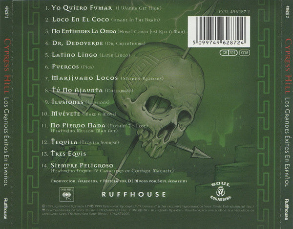 Cypress Hill : Los Grandes Éxitos En Español (CD, Album, Comp)