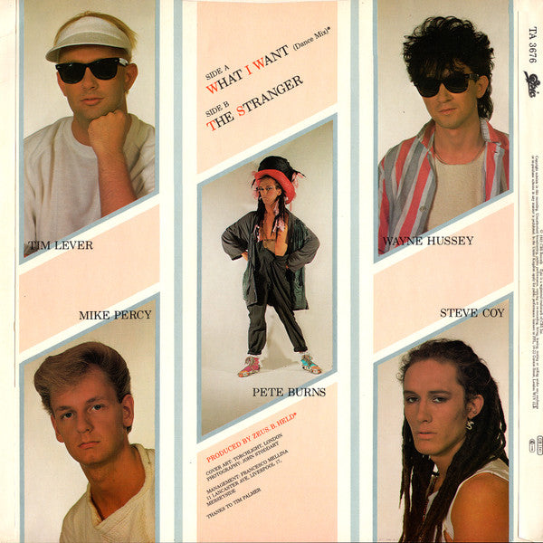 Dead Or Alive : What I Want (12", Single)