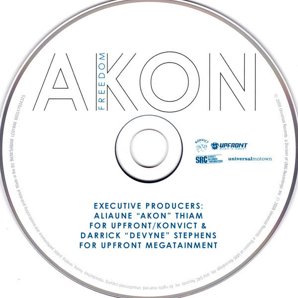 Akon : Freedom (CD, Album, Sup)