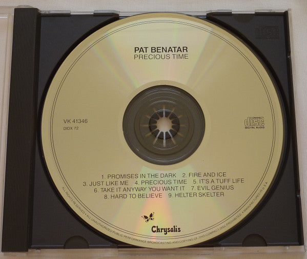 Pat Benatar : Precious Time (CD, Album, RE)
