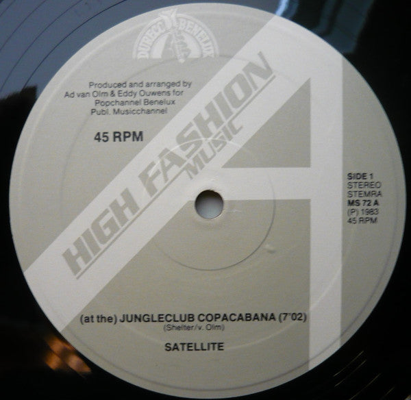 Satellite (10) : (At The) Jungleclub Copacabana (12")