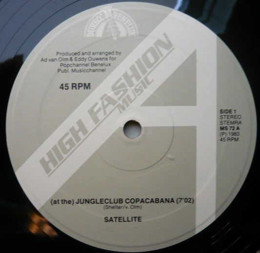 Satellite (10) : (At The) Jungleclub Copacabana (12")