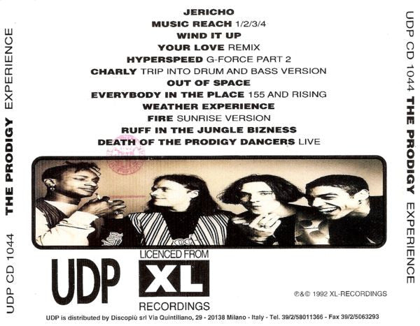 The Prodigy : Experience (CD, Album, RE)