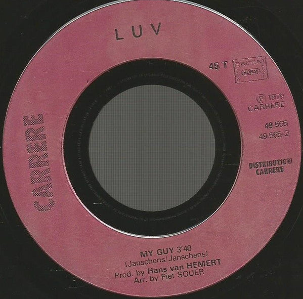 Luv' : Ooh, Yes I Do (7", Single)