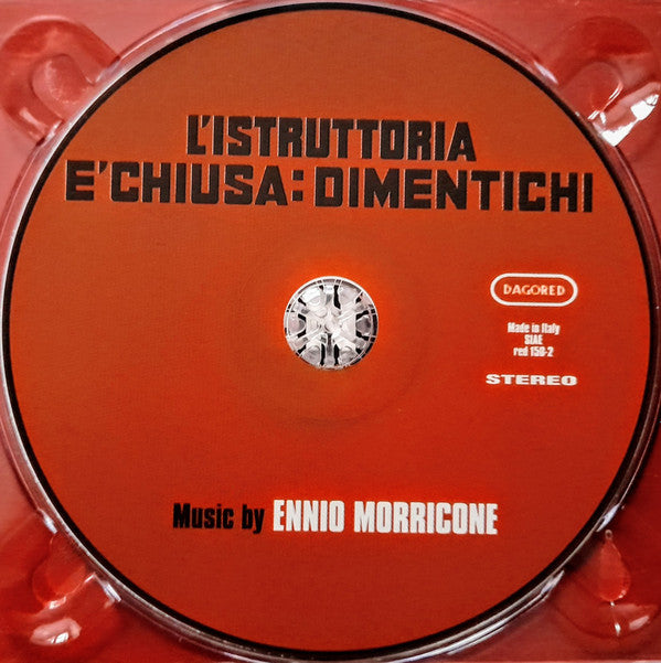Ennio Morricone : L'Istruttoria È Chiusa: Dimentichi (The Complete Original Motion Picture Soundtracks) (CD, Album, Dig)