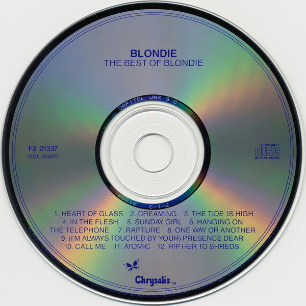 Blondie : The Best Of Blondie (CD, Comp, RE)