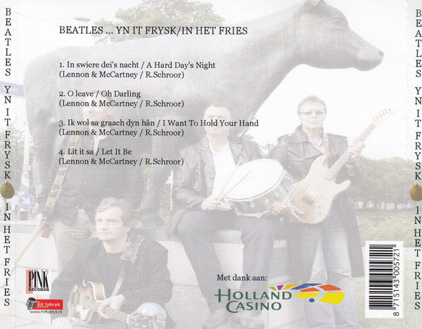 Fryske Beatles : Beatles...Yn It Frysk / In Het Fries (CD, EP)