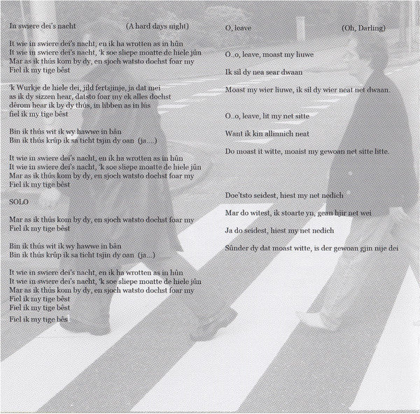 Fryske Beatles : Beatles...Yn It Frysk / In Het Fries (CD, EP)