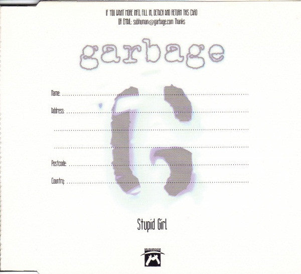 Garbage : Stupid Girl (CD, Single, CD2)
