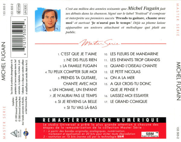 Michel Fugain : Michel Fugain (CD, Comp)