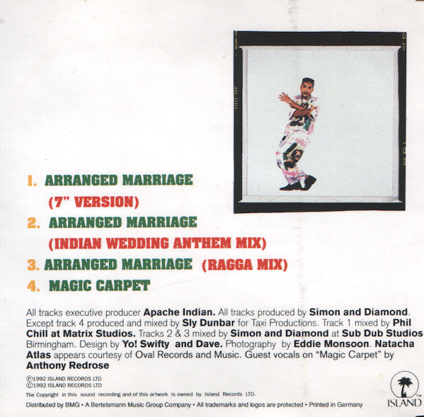 Apache Indian : Arranged Marriage (CD, Maxi)