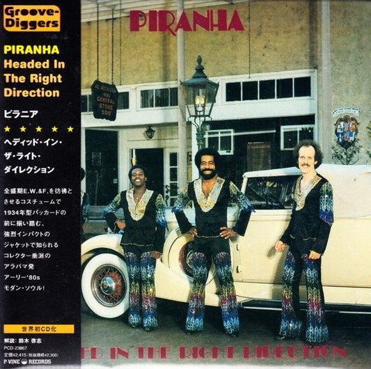 Piranha (3) : Headed In The Right Direction (CD, Album, RE, Pap)