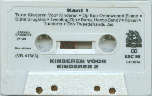 Kinderen voor Kinderen : Kinderen Voor Kinderen 2 (Cass, Album)